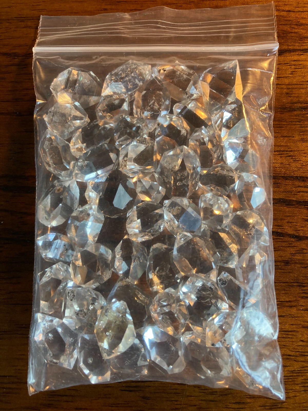ONE Herkimer NY diamond AAA MEDIUM 14mm to 19mm Jewel grade! up to 3/4 inch