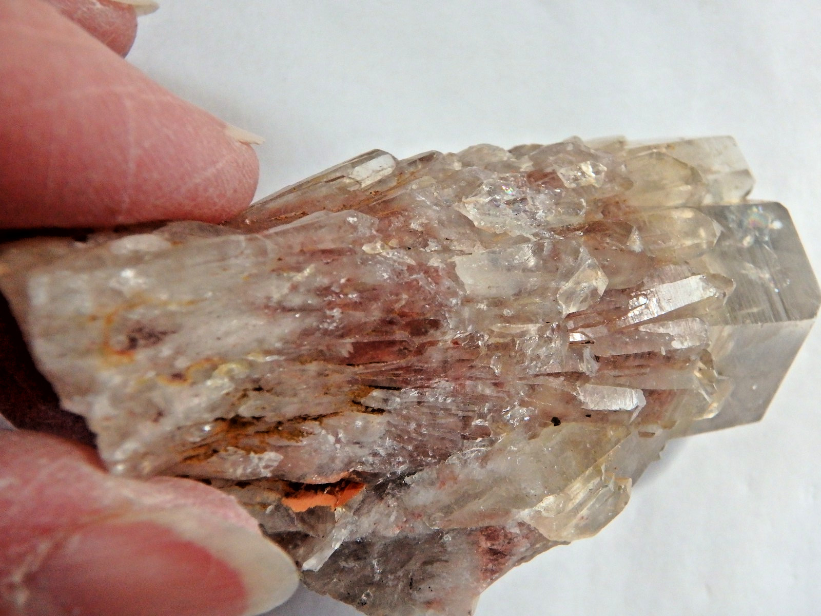 Crystal Kundalini Citrine Natural 52.5 grams Lots of Sparkle Phantom Congo