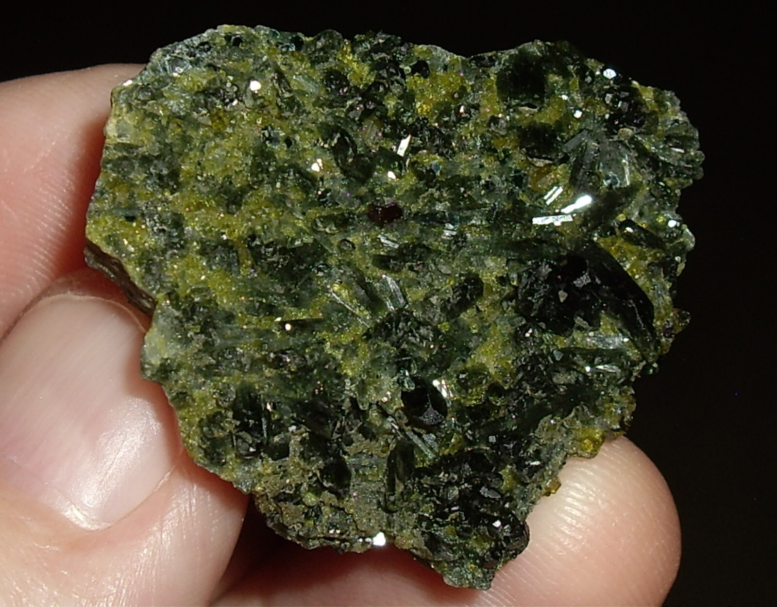 Awesome Magnetite, Vesuvianite, Garnet, and Diopside Crystals on Matrix 23.3g