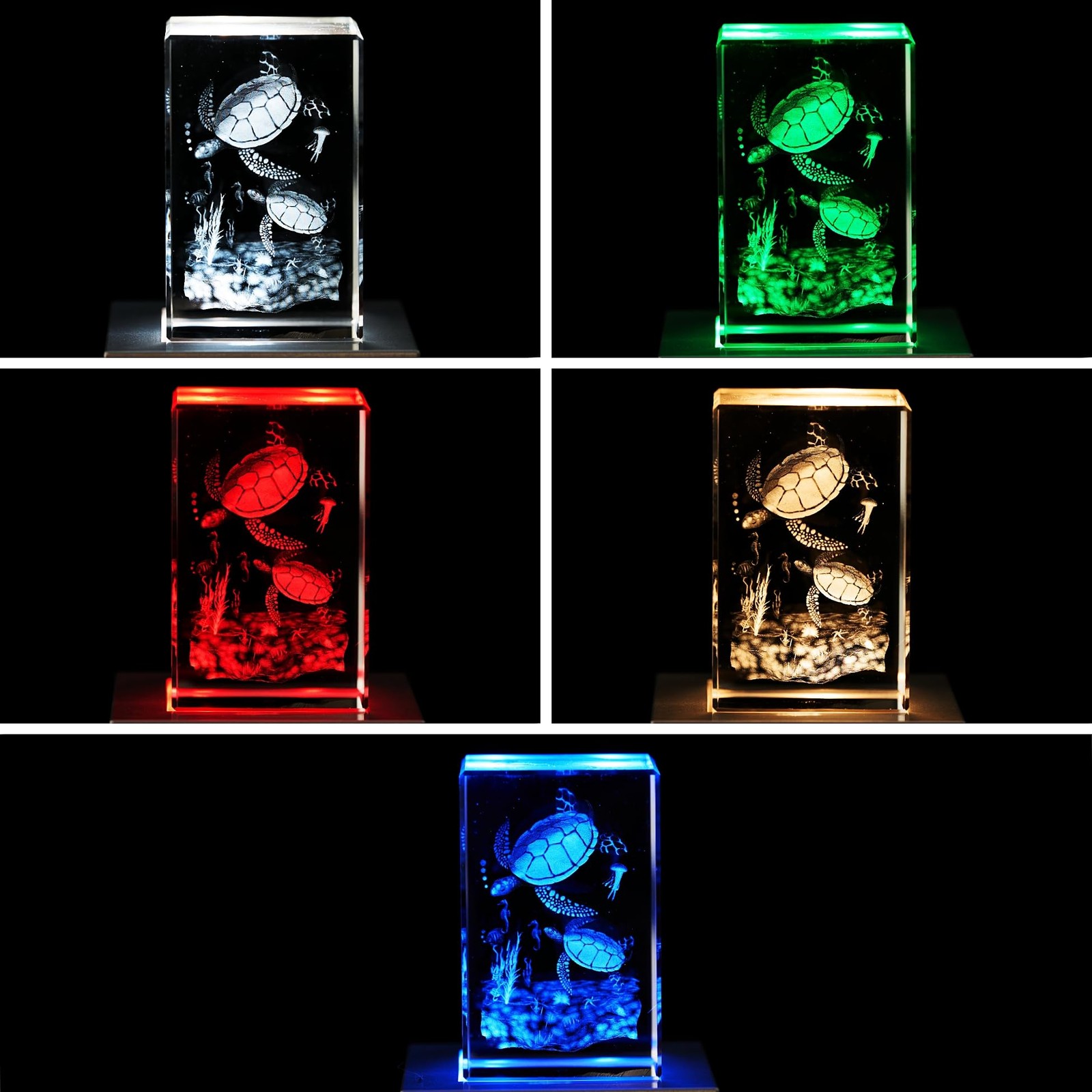 LED Light Base Square Display Stand In A Variety of Colors,Lighted Up Stand C…