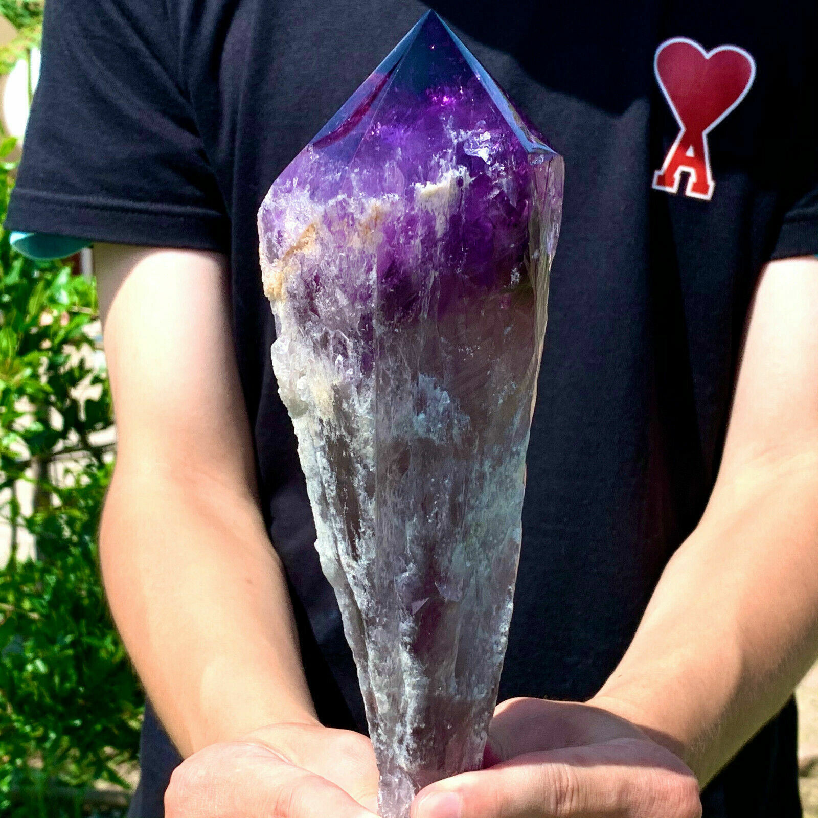 Random large Natural Amethyst Scepter Healing Specimen