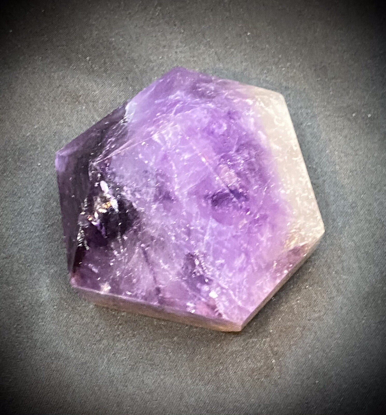Amethyst Geometric Freeform 277 Grams