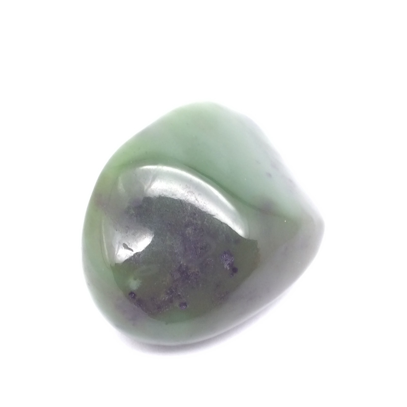 Siberian Jade Green Pebble Green Nephrite Jade Stone Sayan Mountain Siberia #21