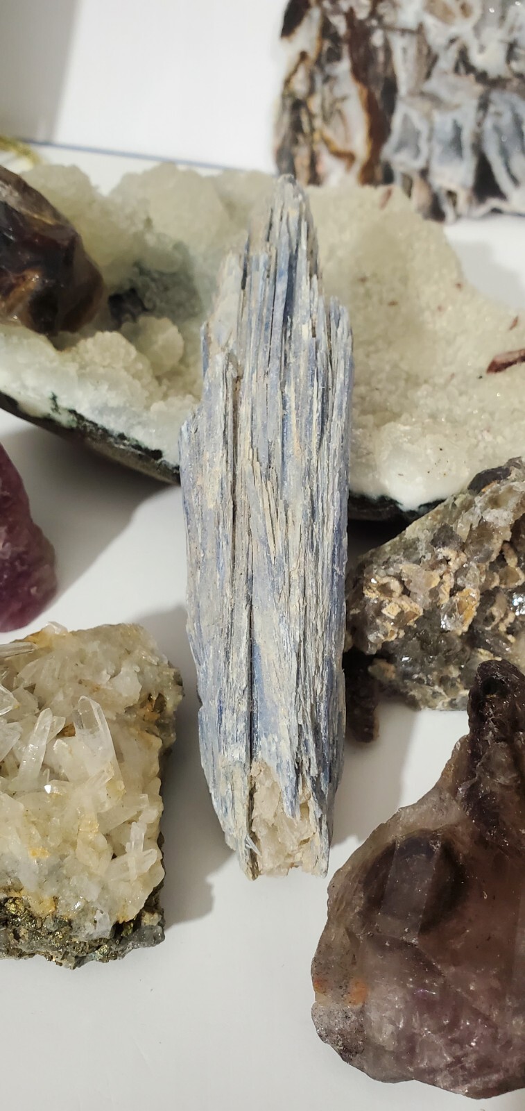 7 Raw Specimen Set – Rough Gemstones Assorted – Mixed Lot Healing Crystals Sp69