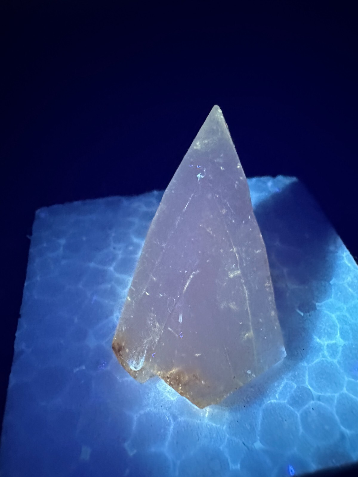 ➤ 1-1/2″ WHITE DOGTOOTH CALCITE Pleasant Ridge Rensselaer Indiana VIDEO➤435