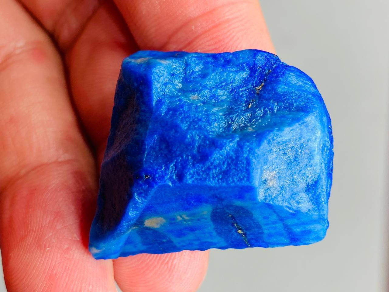 Lapis lazuli rough stone Royal blue raw natural stone top quality AAA E42
