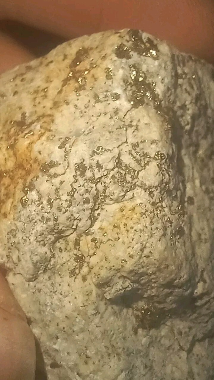 102.058 Grams of Natural Mined Visually Beautiful Telluride Gold Copper Iron Ore
