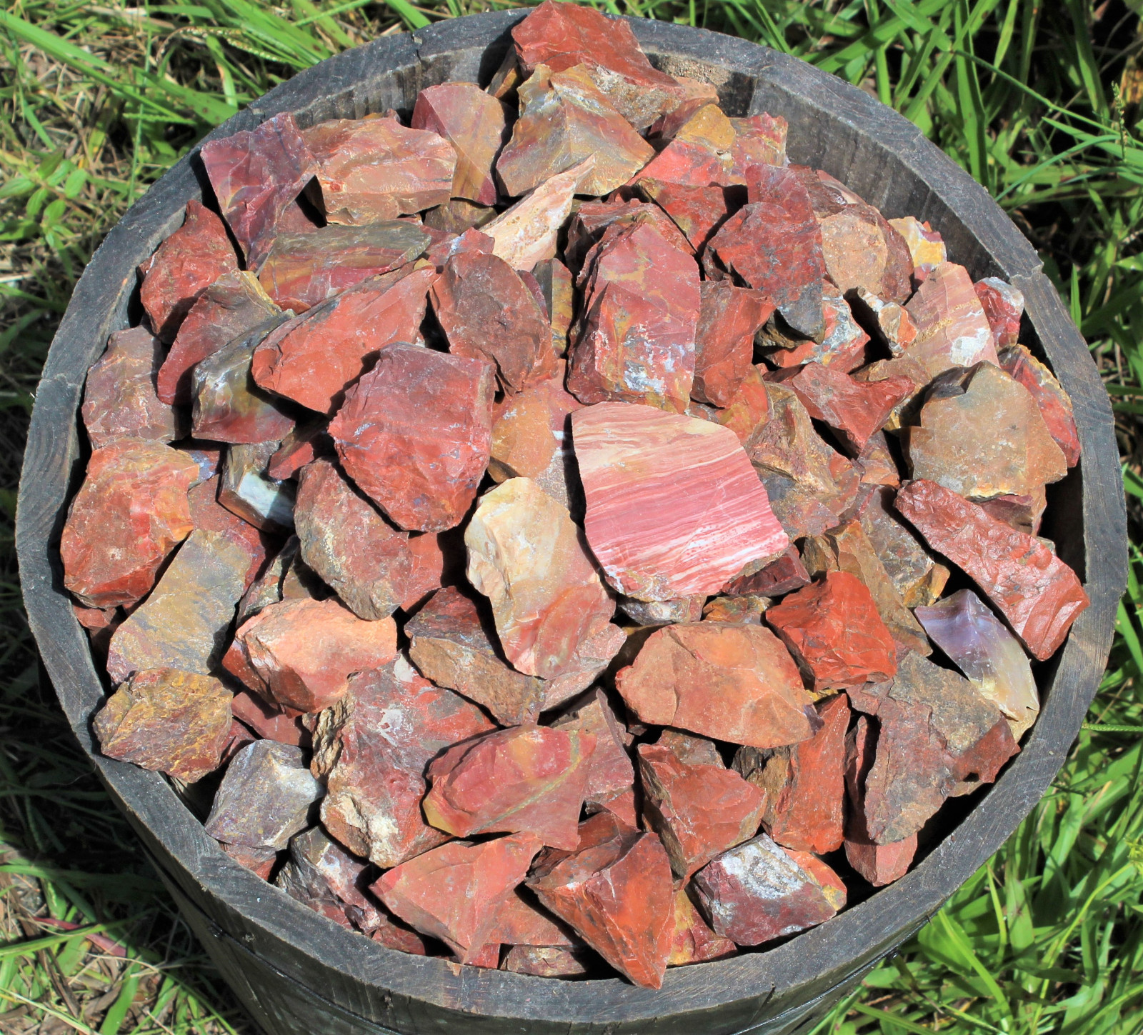 1 Single Natural Rough Red Jasper (Stone Crystal Mineral Specimen Raw Rock)