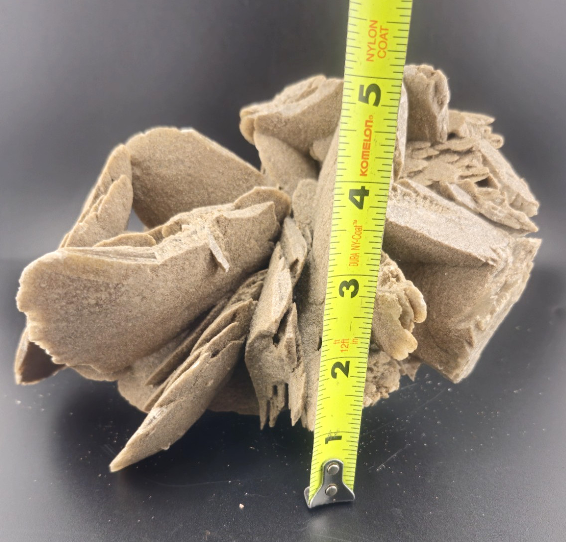 Hourglass Selenite Gypsum Crystal Cluster Oklahoma Old Stock 1286 Grams!