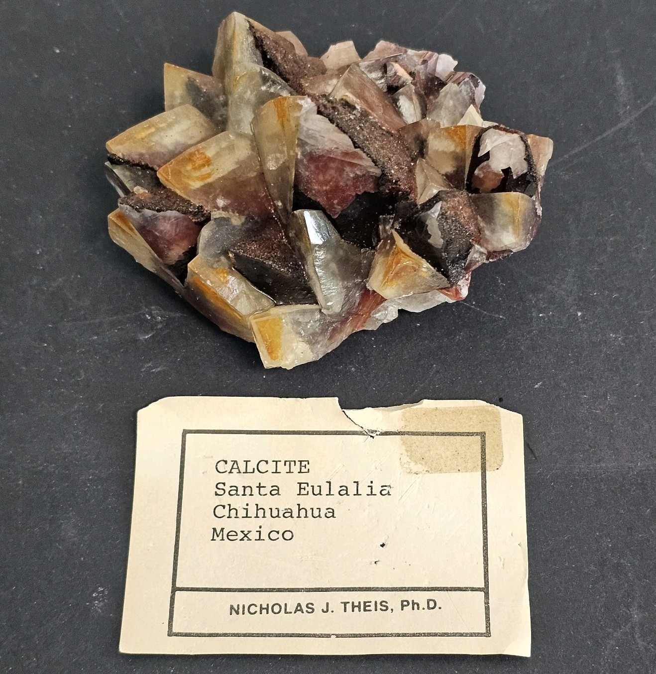 Butterfly Calcite Hematite Tierra Danta Eulalia Mexico Nicholas J Theis Phd