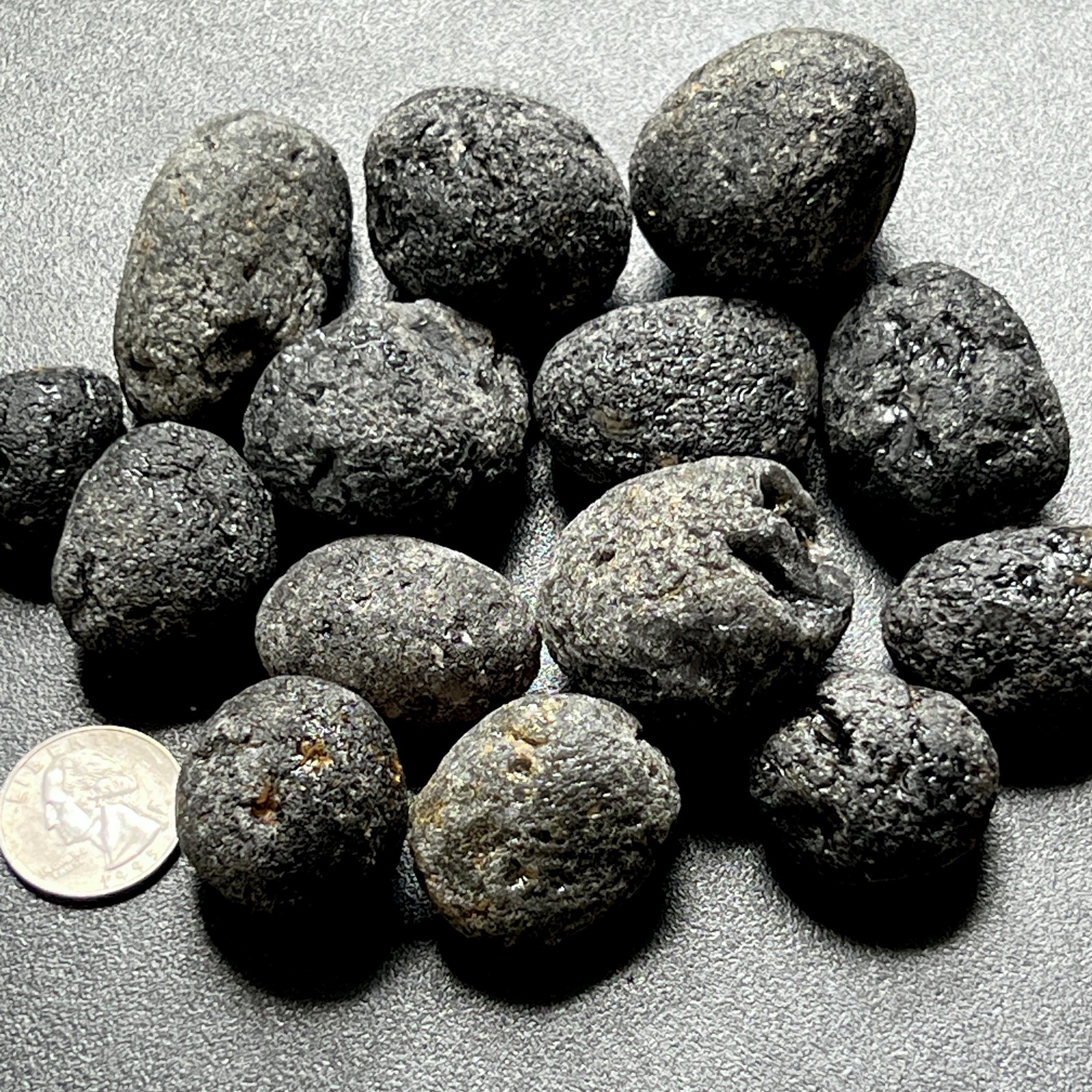 Agni Manitite Obsidian (Pearl of Divine Fire) Genuine Java Indonesia Stone