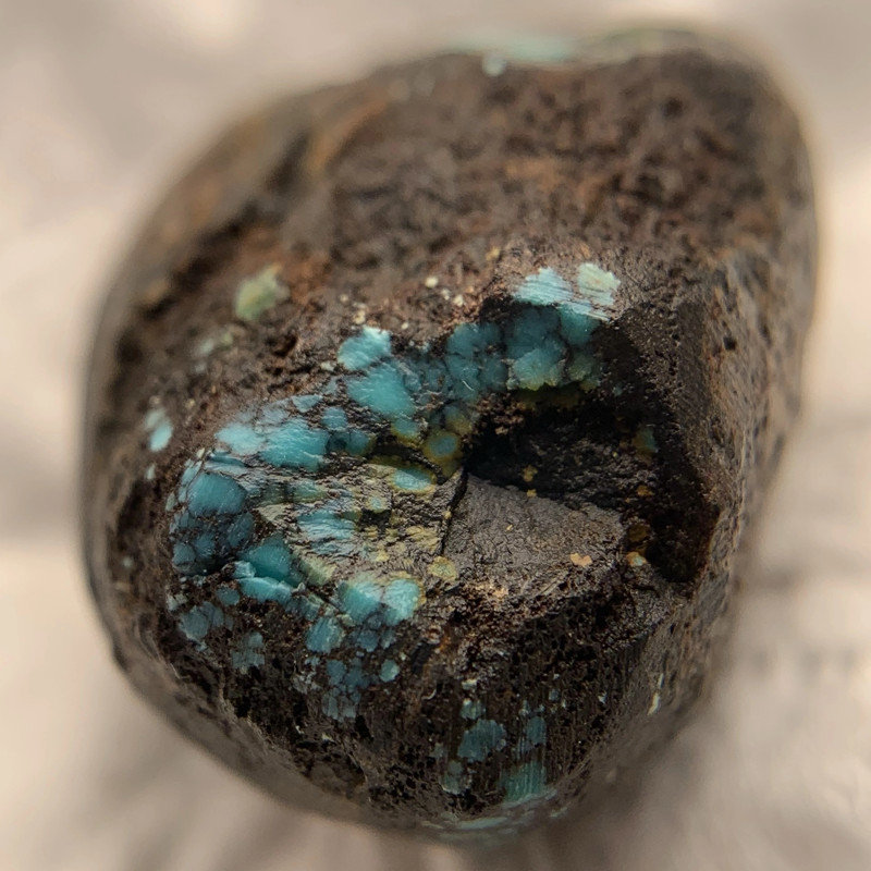 100% Natural Cloud Mountain Blue Green Turquoise Rough Specimen 31G