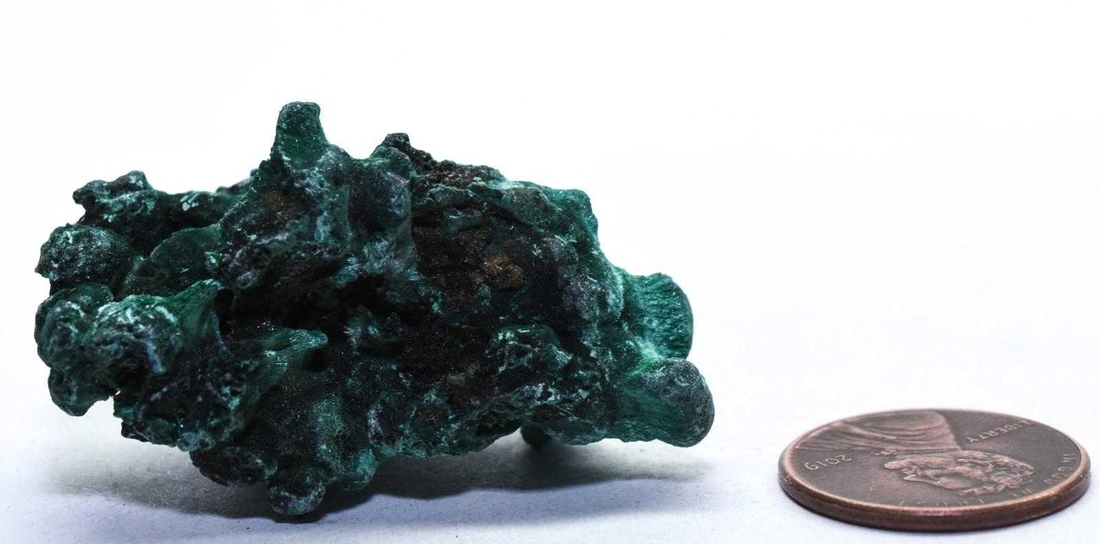 85ct 42mm Fibrous Green Malachite Cluster Natural Gemstone Crystal Mineral Congo