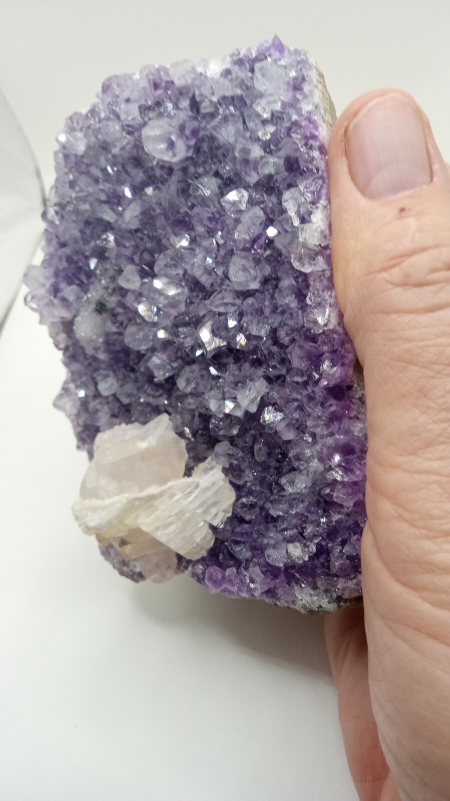 Amethyst with Stunning Rare Fluorite Uruguay ~