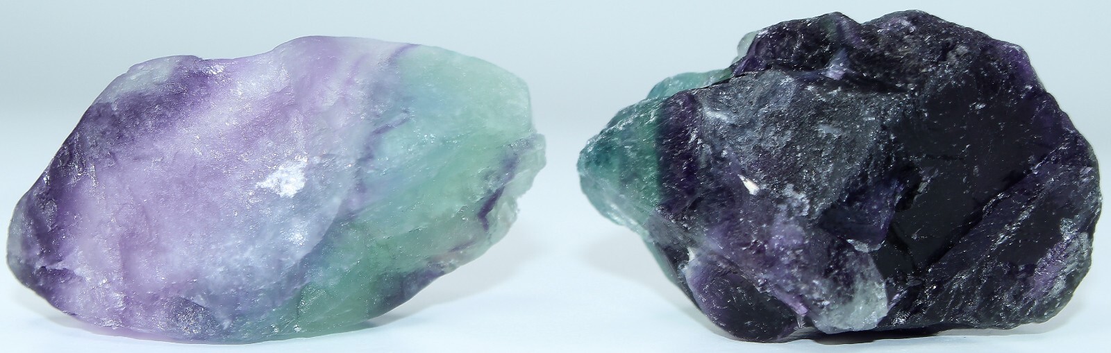 AAA Rough Mexican Rainbow Fluorite / 5 Pieces / 17.2 oz (487.61 gr) 2258