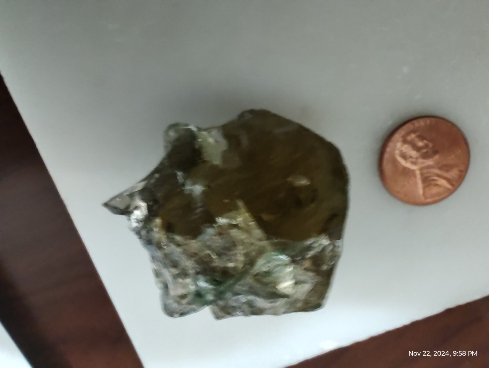 Smoky Lady Nellie Opaque Lucid Andara Crystal Specimen 39 gram chrystal