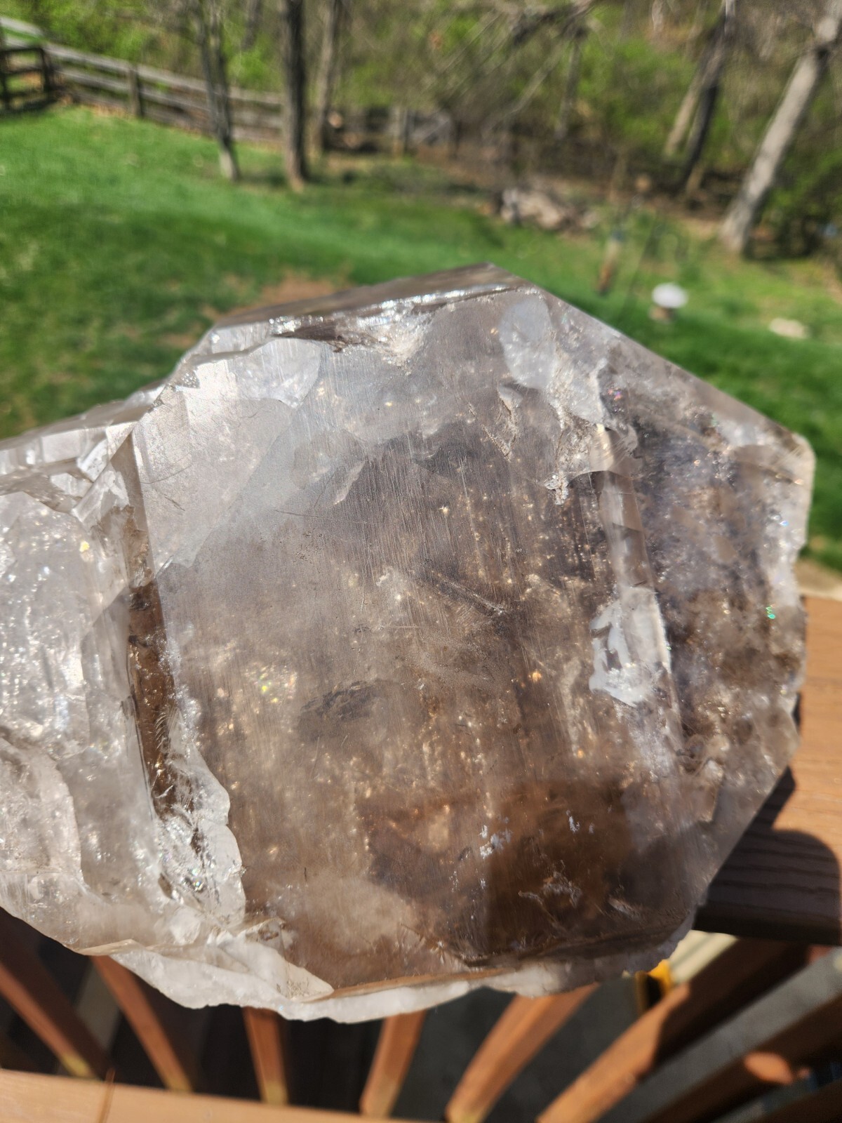 Massive Skeletal quartz scepter