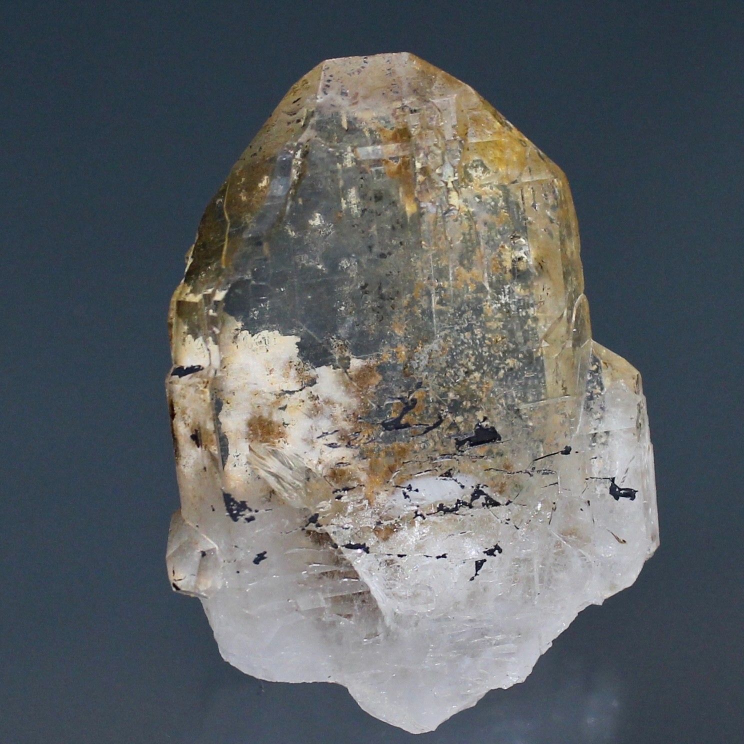 QUARTZ. Tabular . Core Zone, Palermo No. 1 Mine, Groton, New Hampshire #5032