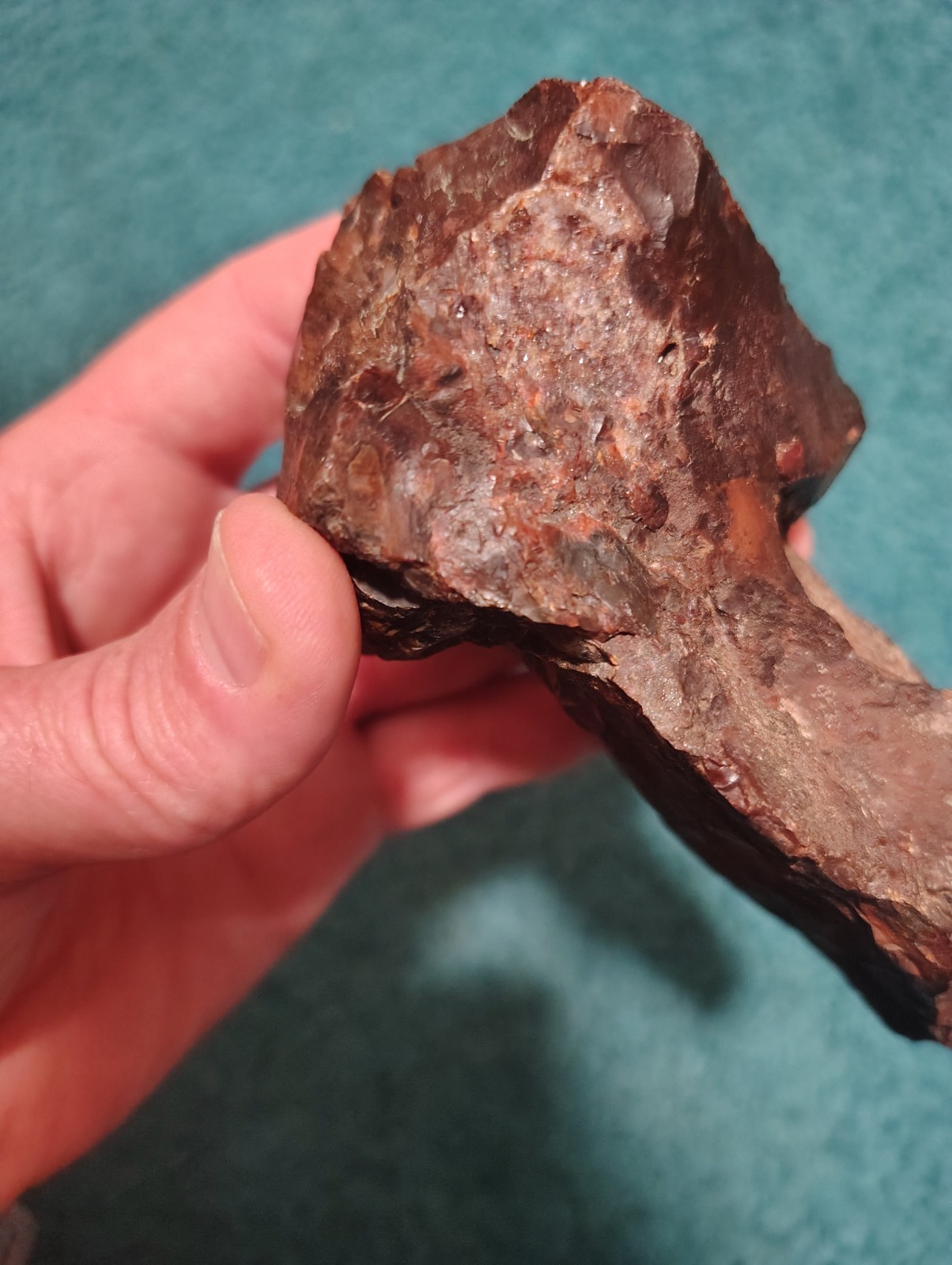 100% NATURAL Druzy Red Plume Agate/jasper/Quartz multi-color approx.6in 1lb 10oz