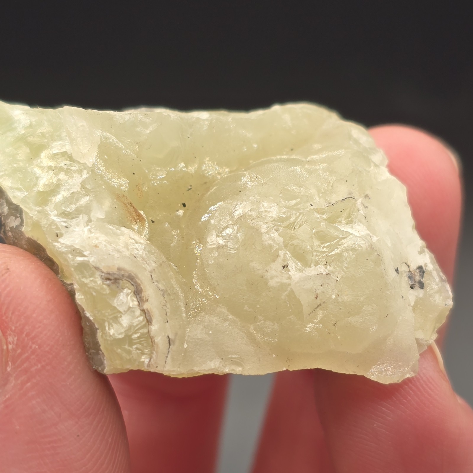 Florescent Smithsonite Botryoidal Specimen Gemstone Crystal Mineral Mexico