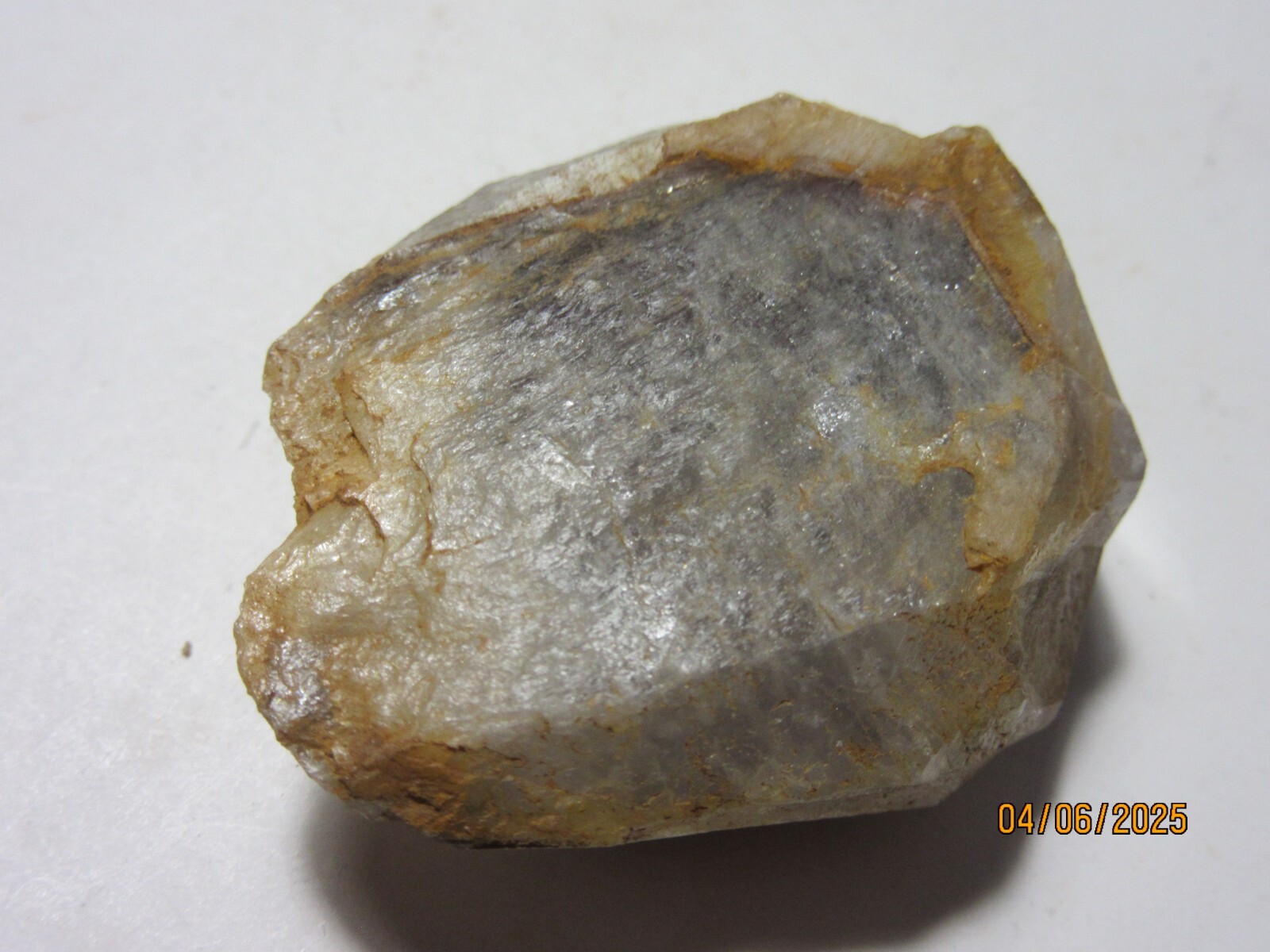 Red Hematoid Phantom Quartz 1 5/8″ Point Collectible HPQPBC-186