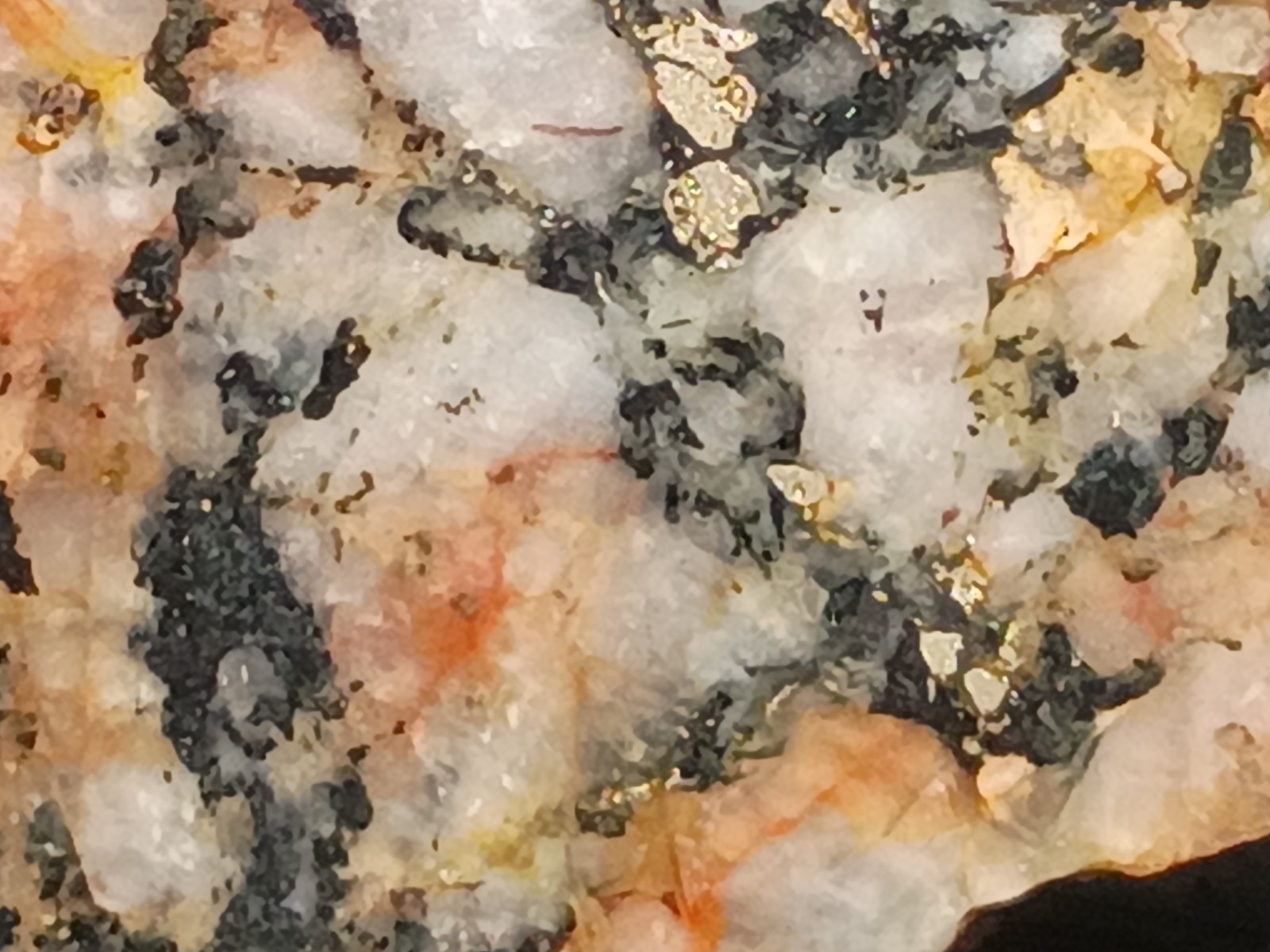 Rare Old Stock Pilot Knob Specimen Magnetic Magnetite Pyrite Feldspar Quartz
