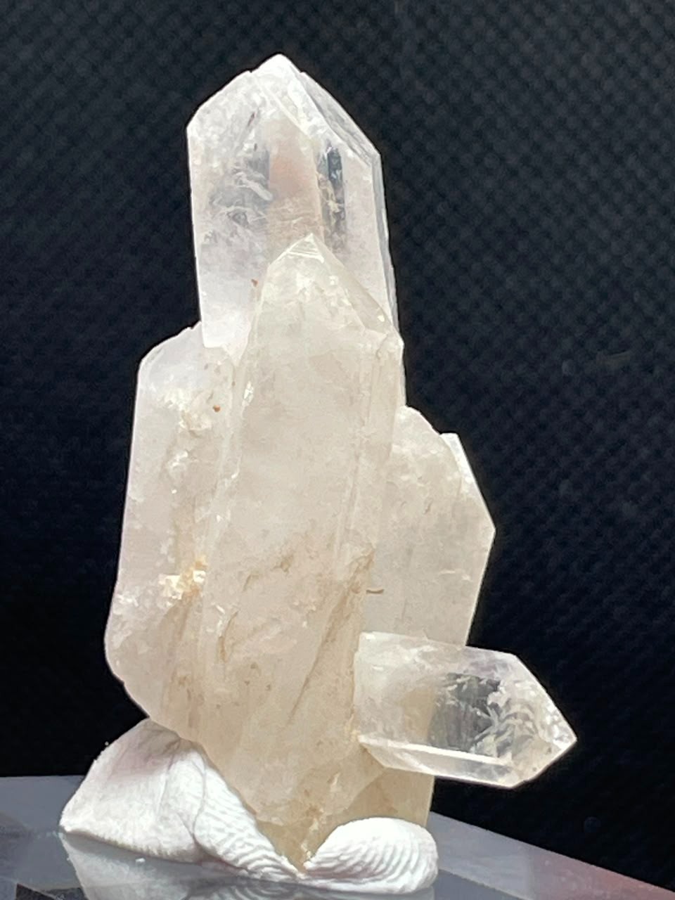 Clear Quartz Crystal Cluster 17.51g Terminated Natural Quartz Point Mineral Pak