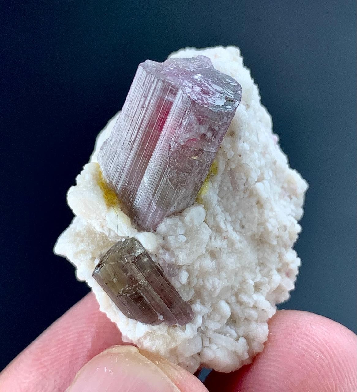 75 Carat Tourmaline Crystal Specimen From Afghanistan