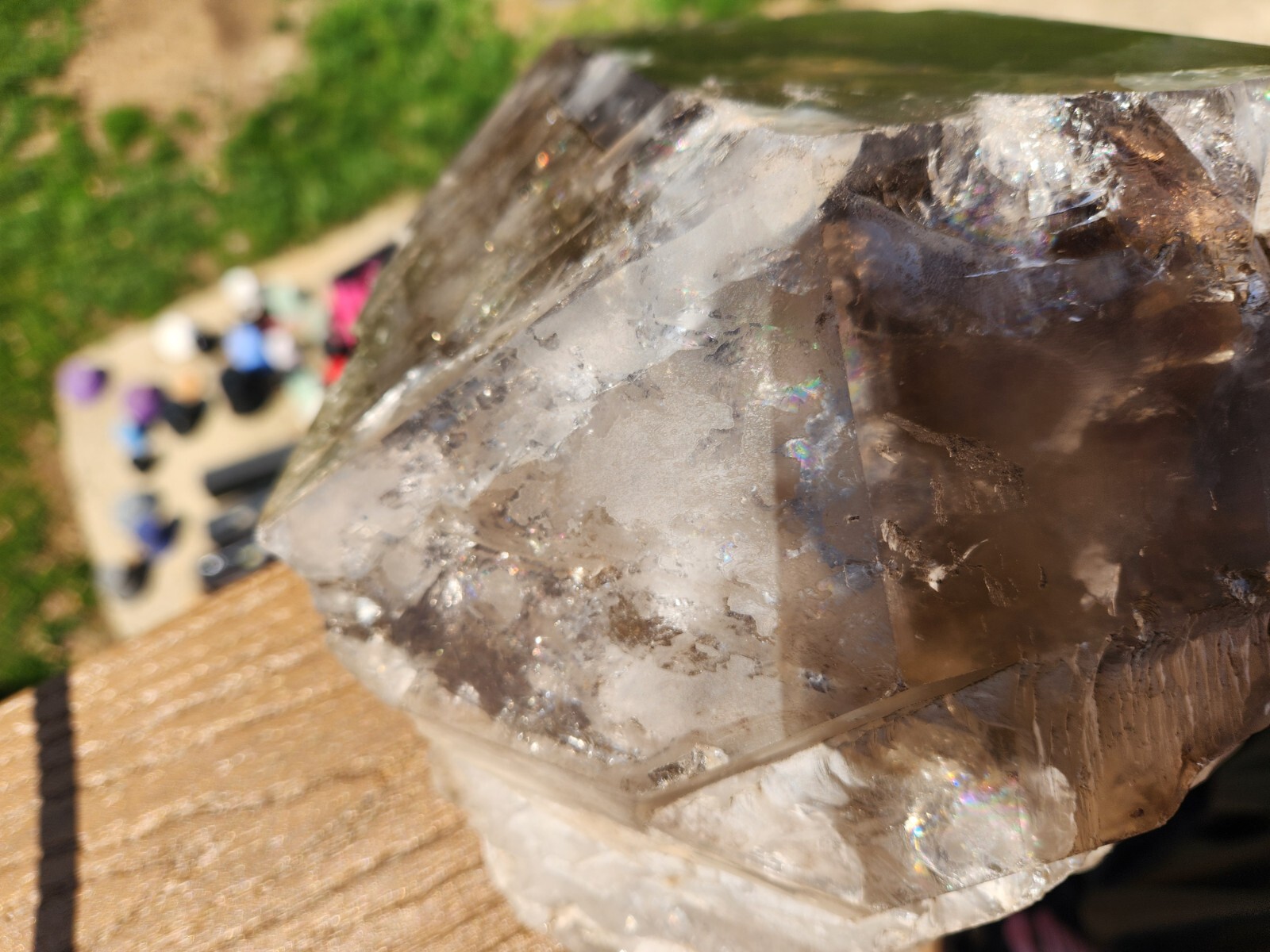 Massive Skeletal quartz scepter