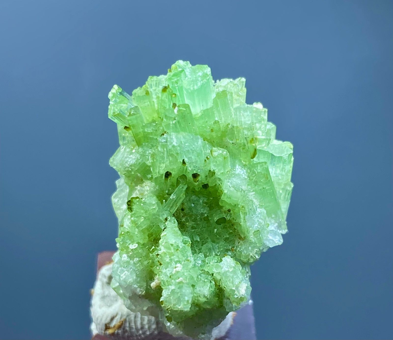 Beautiful Natural Tourmaline Bunch Crystal Specimen Afghanistan 61 Carats