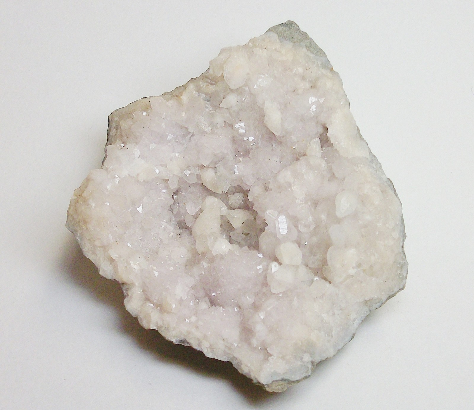 Geode with Calcite & Quartz crystals – Kings Mountain, Lincoln Co., Kentucky