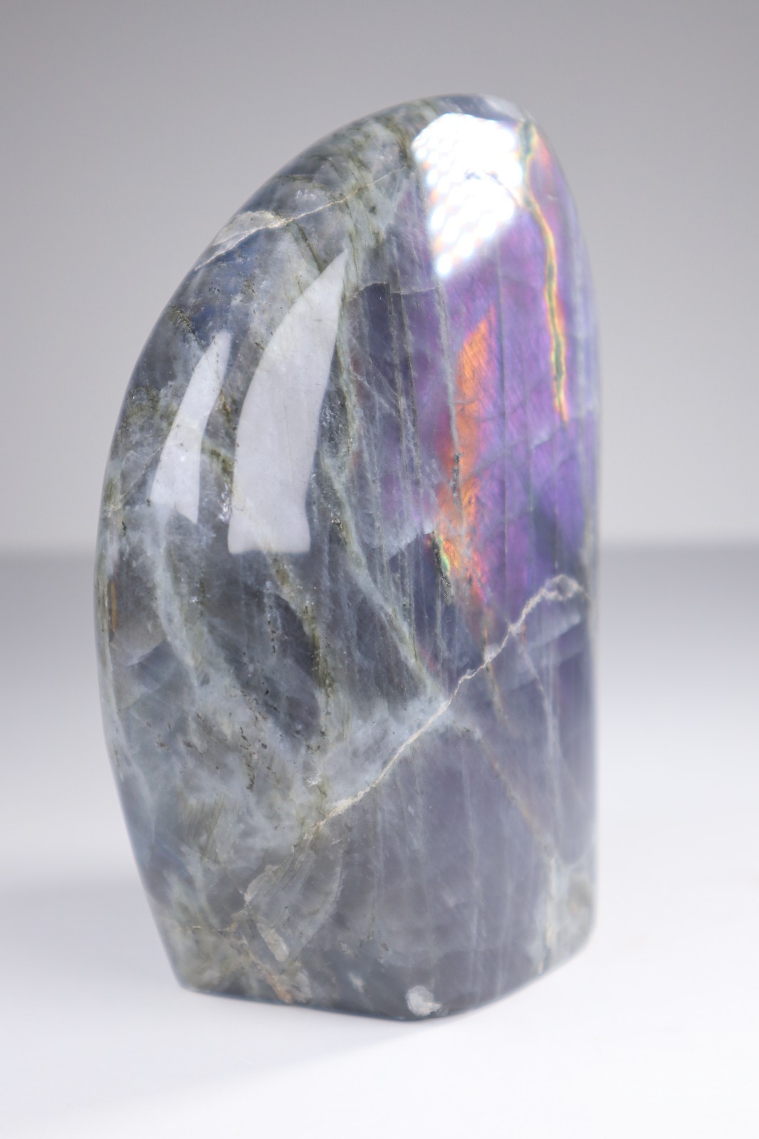 HUGE LABRADORITE Freeform 4lb Rainbow Flash Crystal Blue Gold Display Specimen