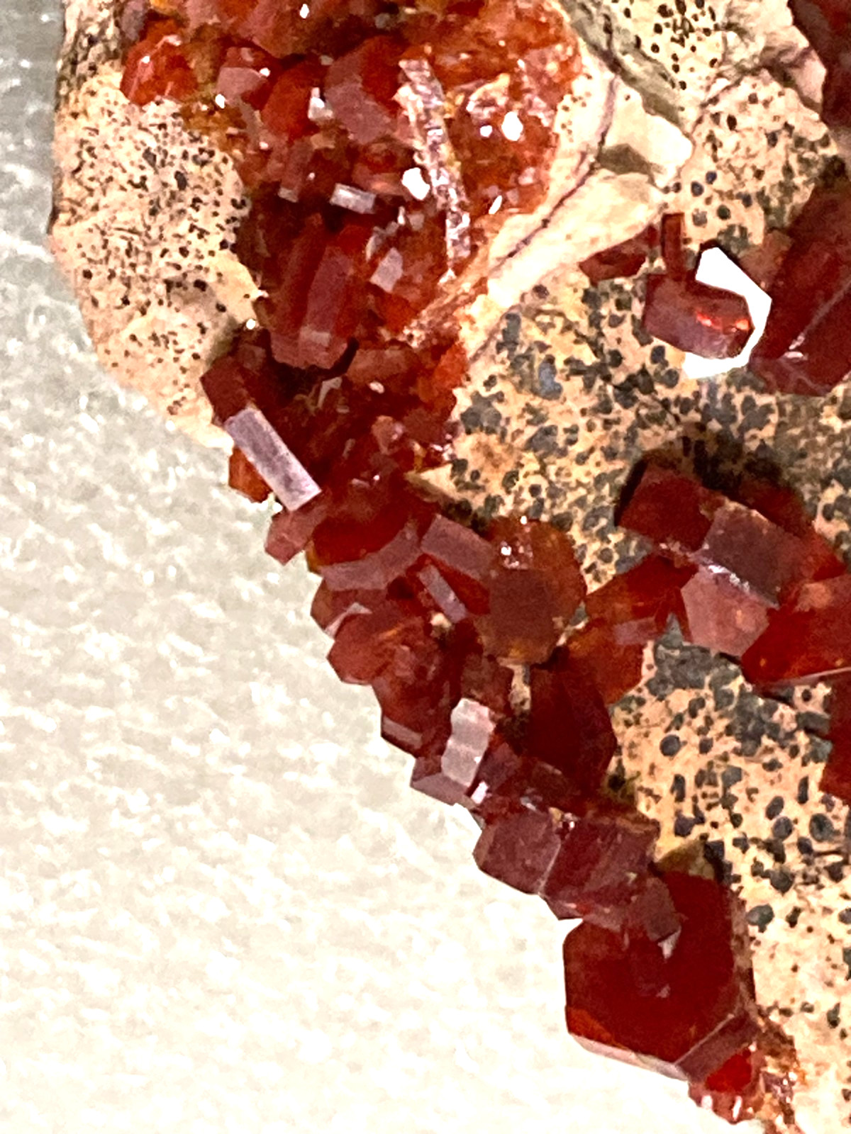 Africa Minerals- Selenite Rose, Celestite, Vanadinite