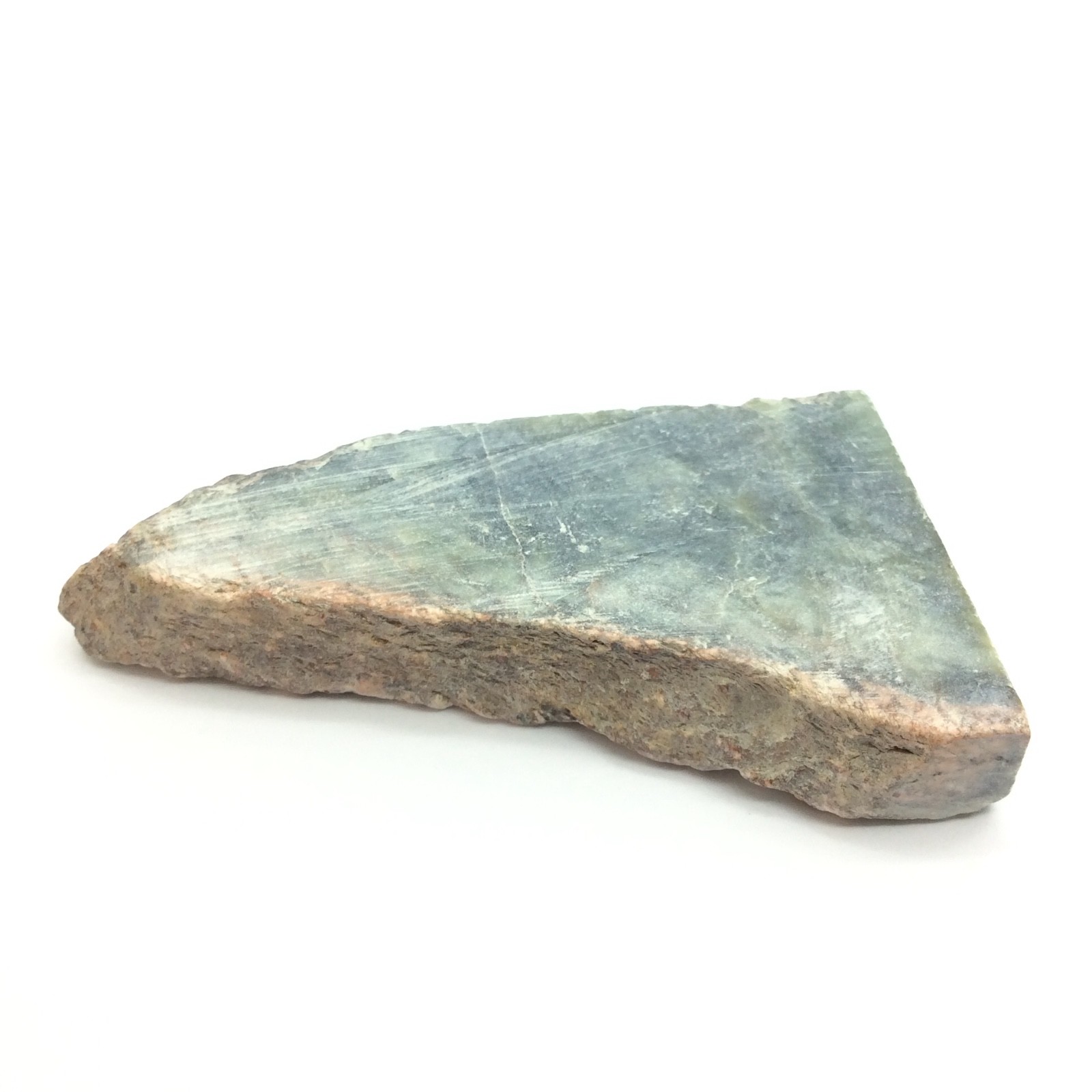Siberian Jade Slab Green Nephrite Jade Lapidary Stone Sayan Mountain Siberia #22