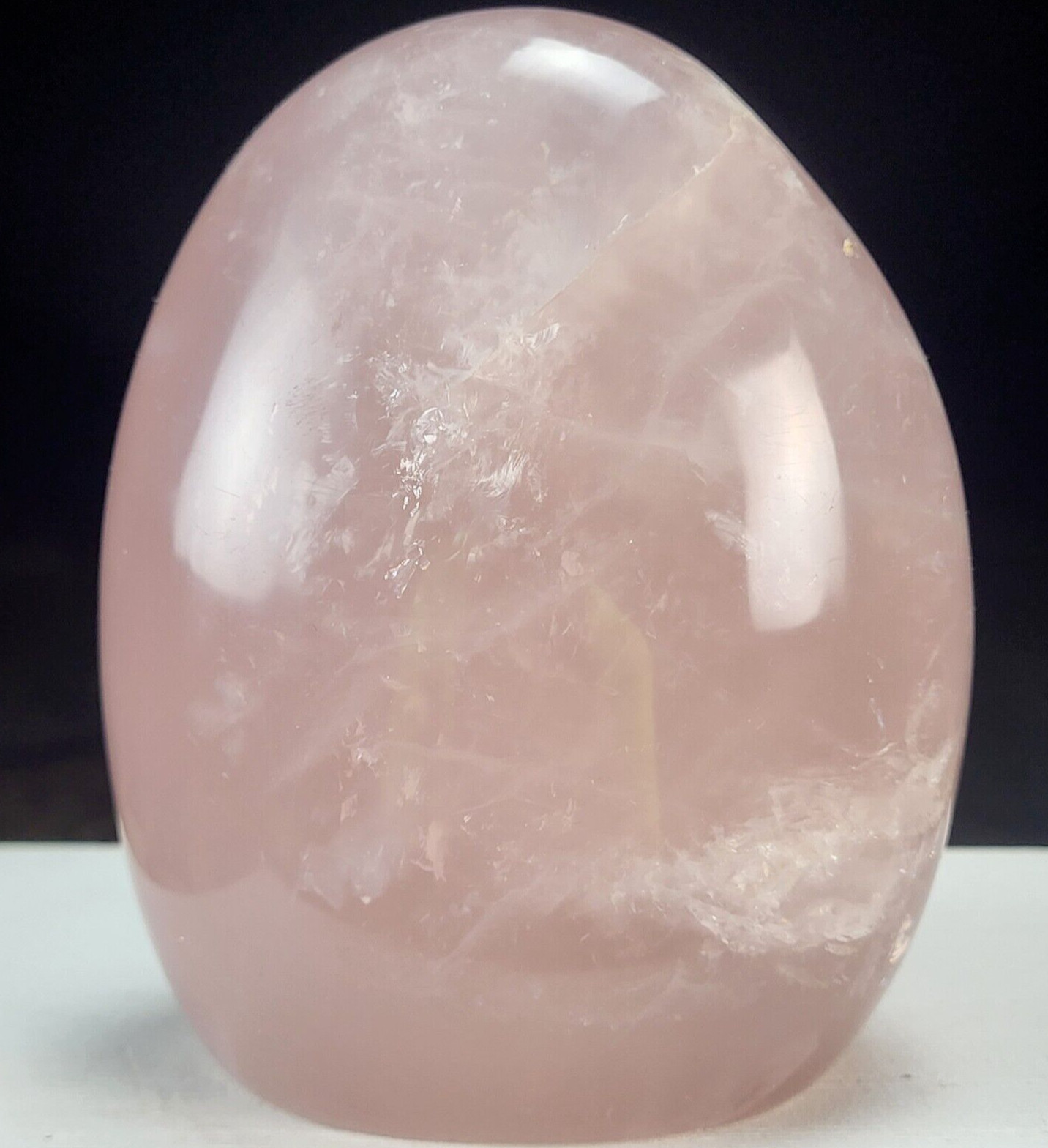 Rose Quartz Freeform Free Form Large Big Huge Tall Crystal Chakra Gemstone Nice!