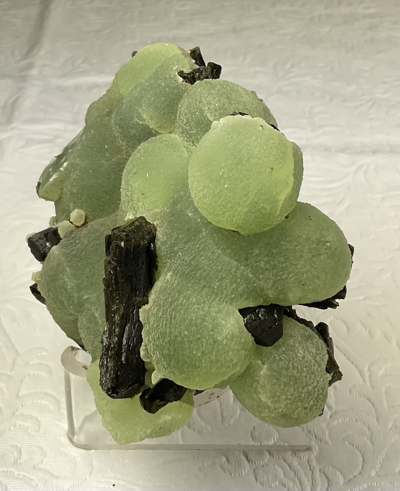 Botryoidal Prehnite and Epidote – Kayes Region, Mali, Africa.