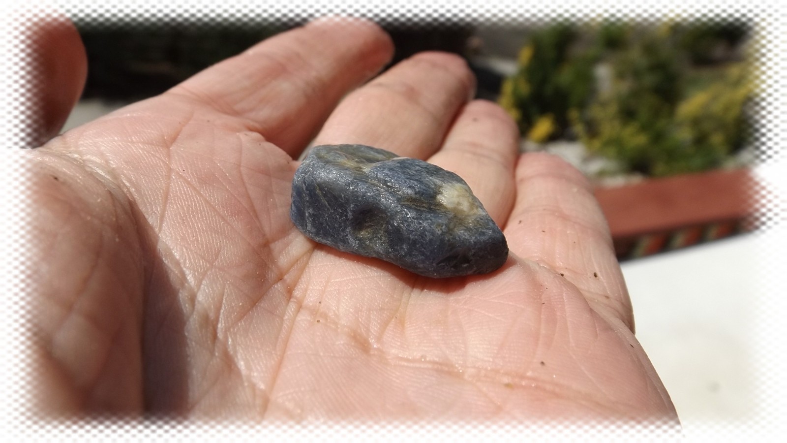 1/2LB Blue Sapphire Natural Rough Chrystal Gemstone Specimens