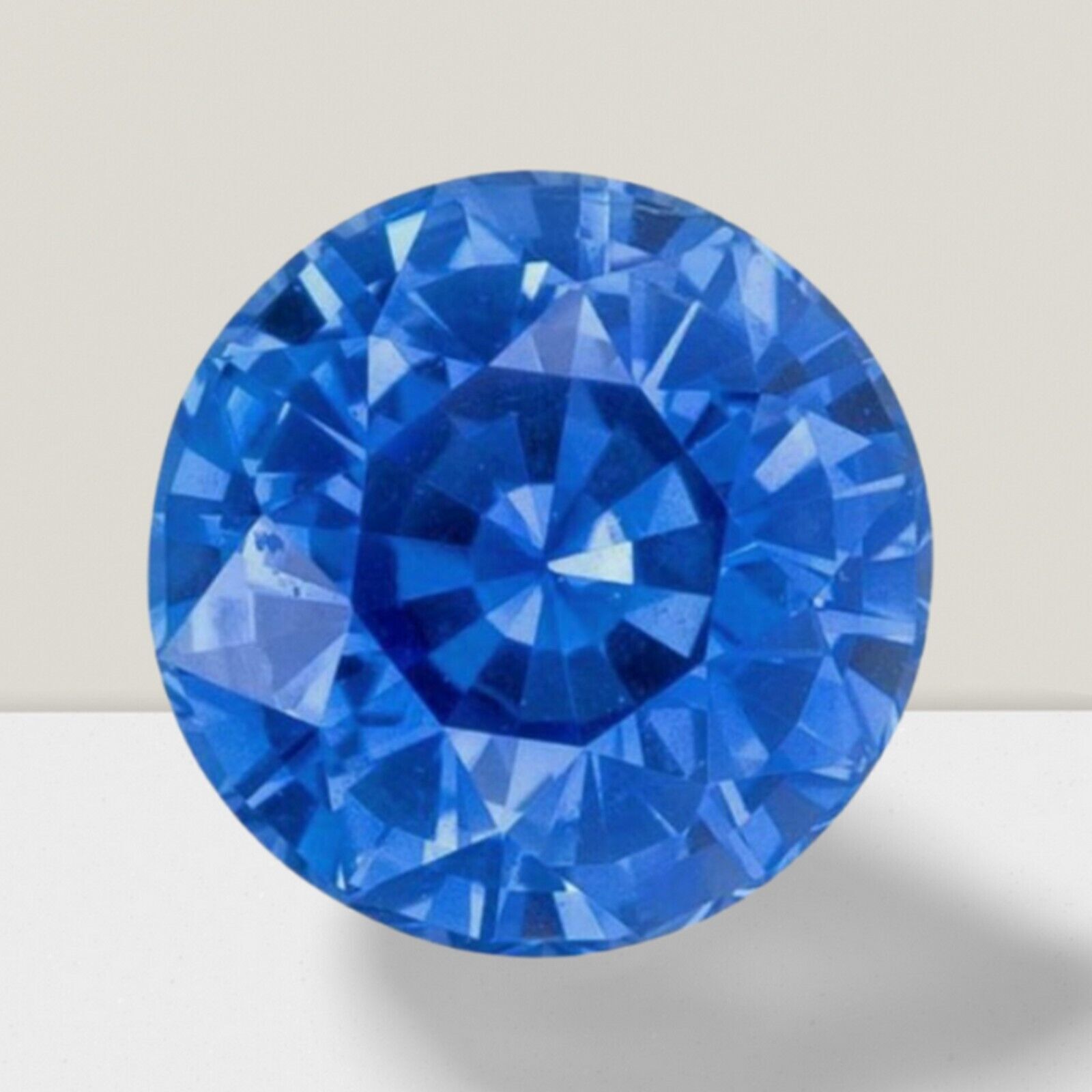 Blue Sapphire Round Cut Gemstone 0.51 Cts – 5 mm Lustrous Loose Gem