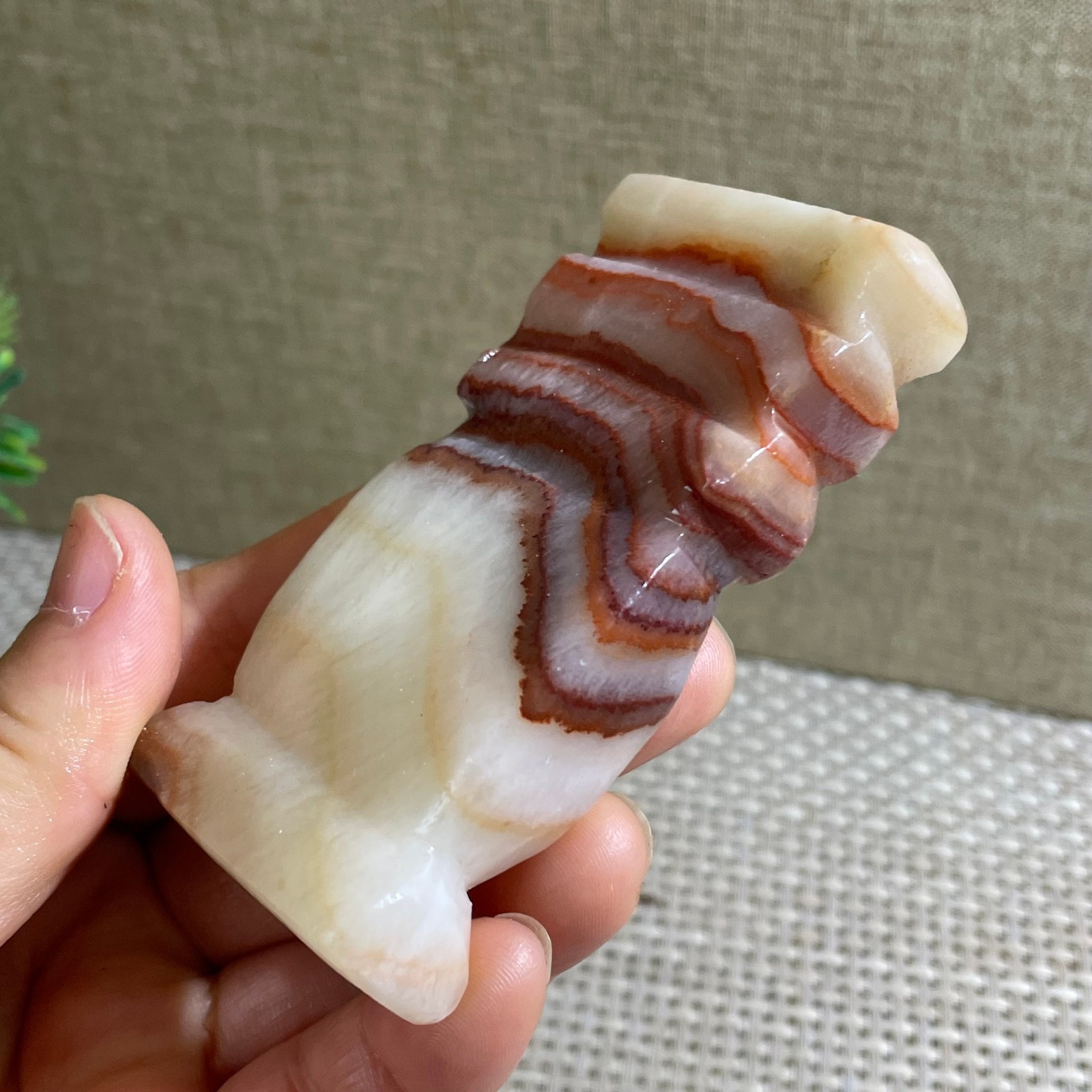 124g Pork Stone Ore Stones Crystal Specimens Healing Home Decoration