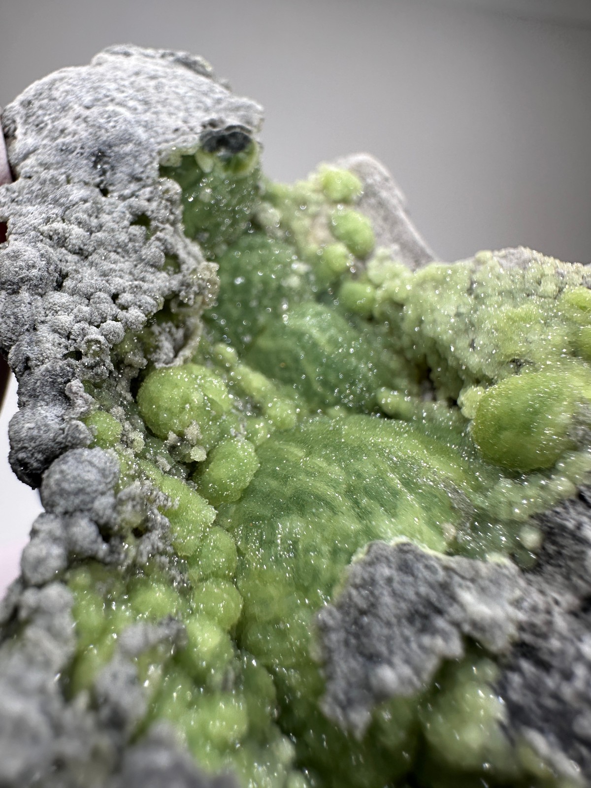 Beautiful Large RARE GREEN Wavellite Specimen from Arkansas