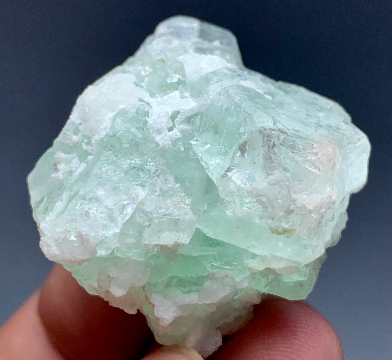 176 Cts Natural Fluorite Crystal Specimen from Pakistan.