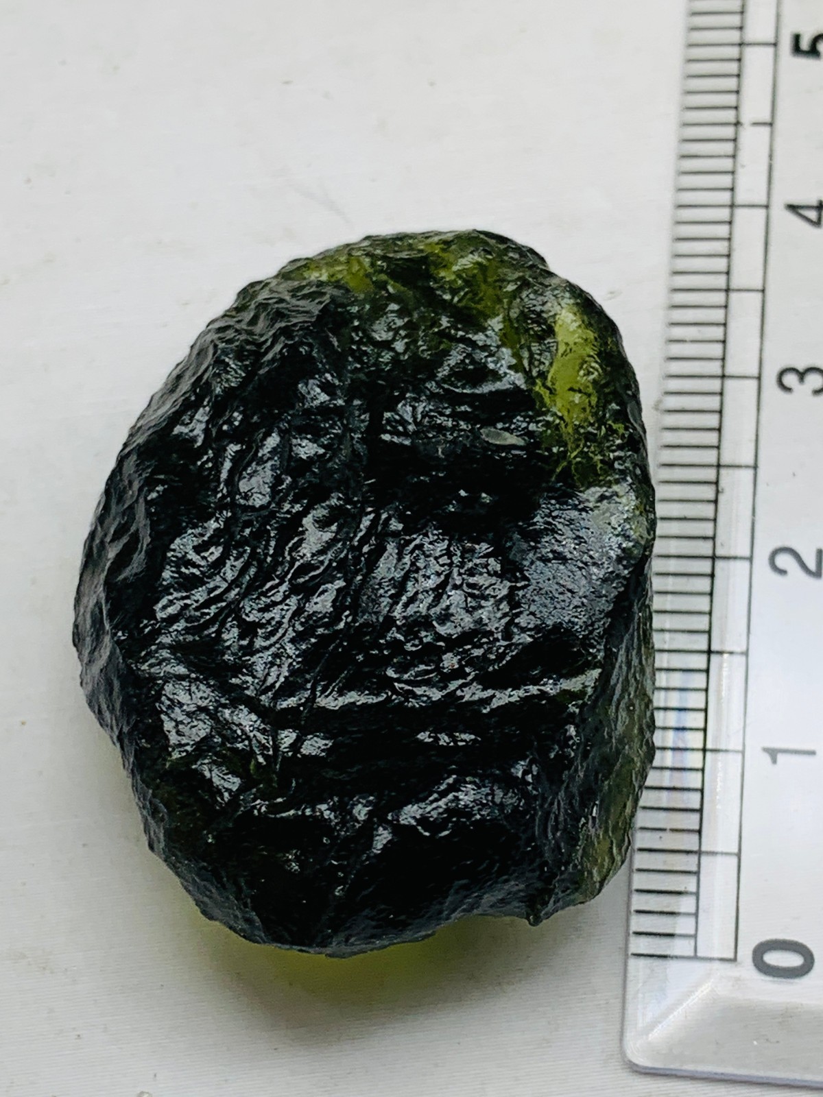 TOP Moldavite Raw Moldavite Crystal from Czech Republic PICcertificate 80CT