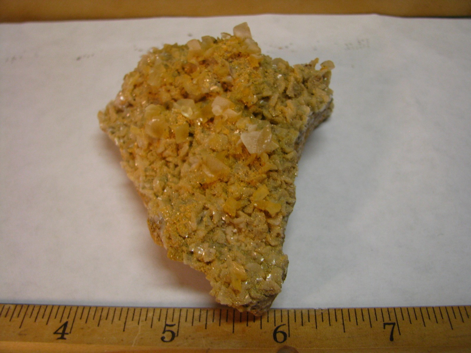 1/2lb 4x3x2inchs CALCITE CRYSTALS ON DOLOMITE WAYNE CO. MISSOURI USA #296
