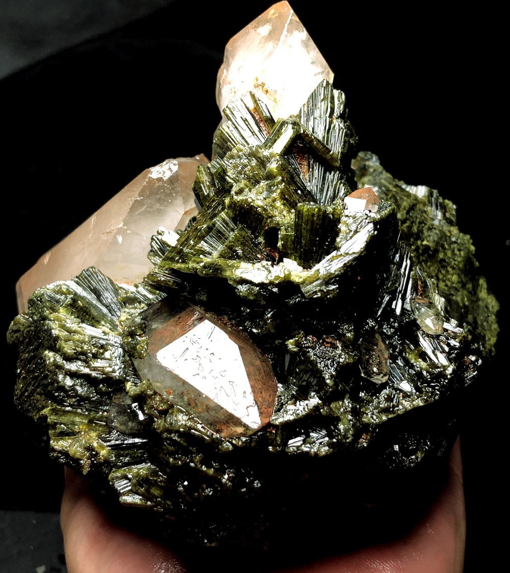 1968g Epidote Crystal Raw Rough Gems-Stone of Awareness&Cognitive Ability u40