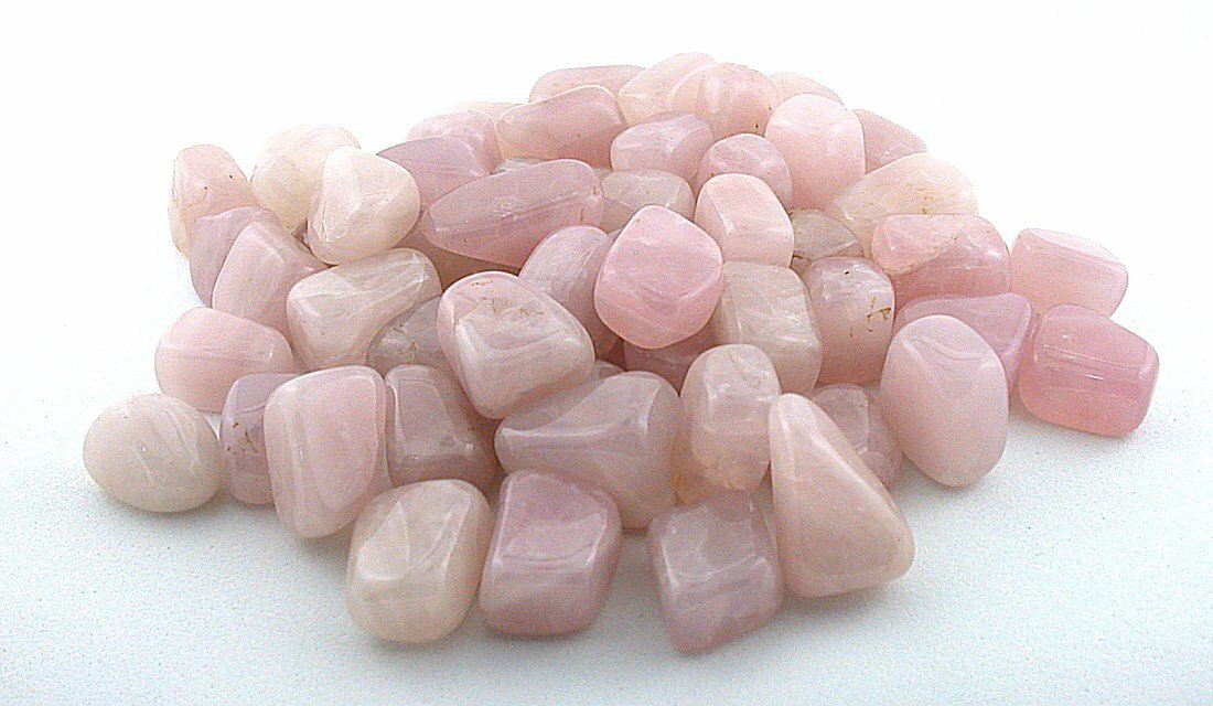1/2 Pound Rose Quartz Tumble Polish Polished 1/2 To 9/10 Inch Gemstone T27