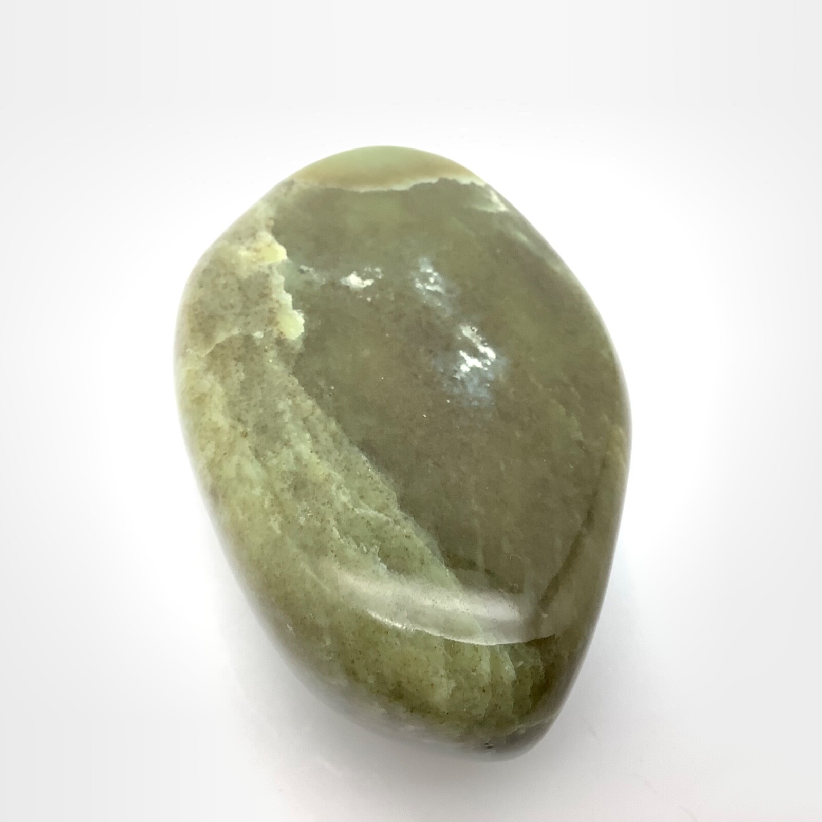 Siberian Jade Stone Honey Brown Vitim River Nephrite Jade Cobble Siberia #20