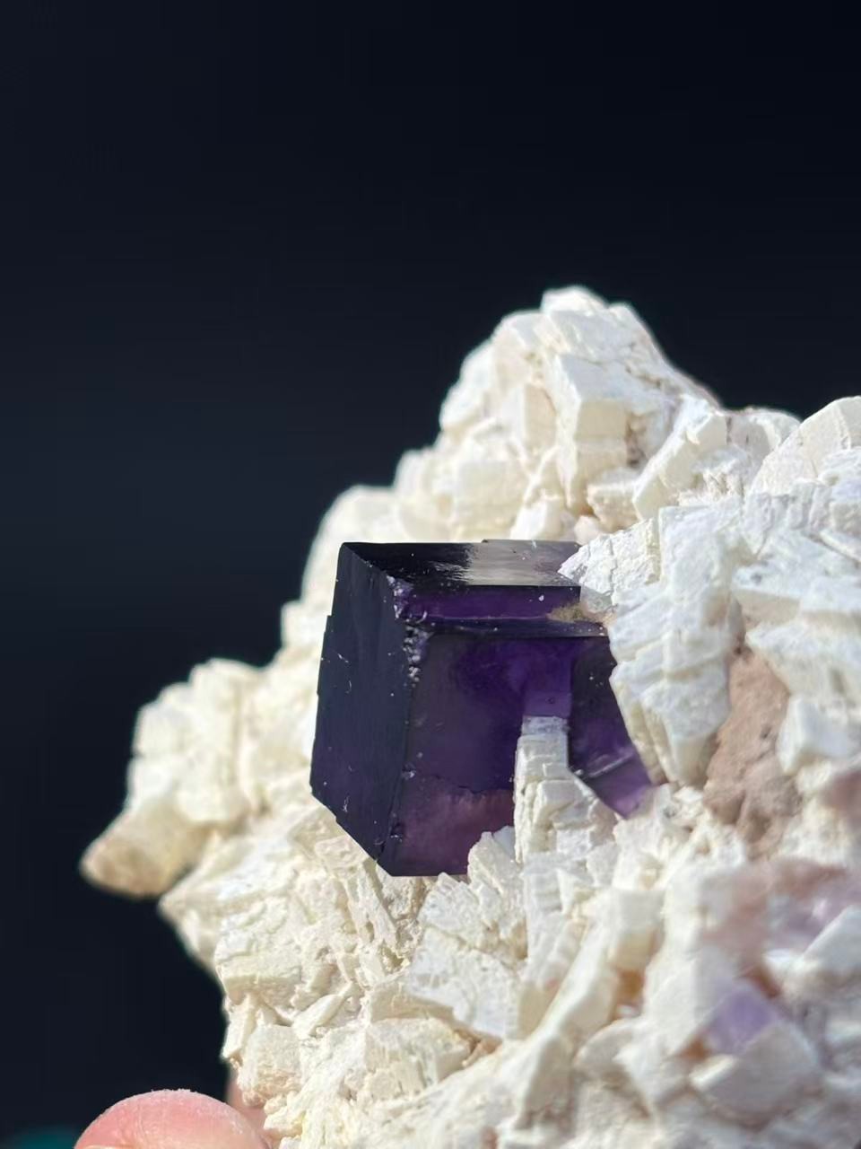 83g Fluorite From Aksu City Xijiang China