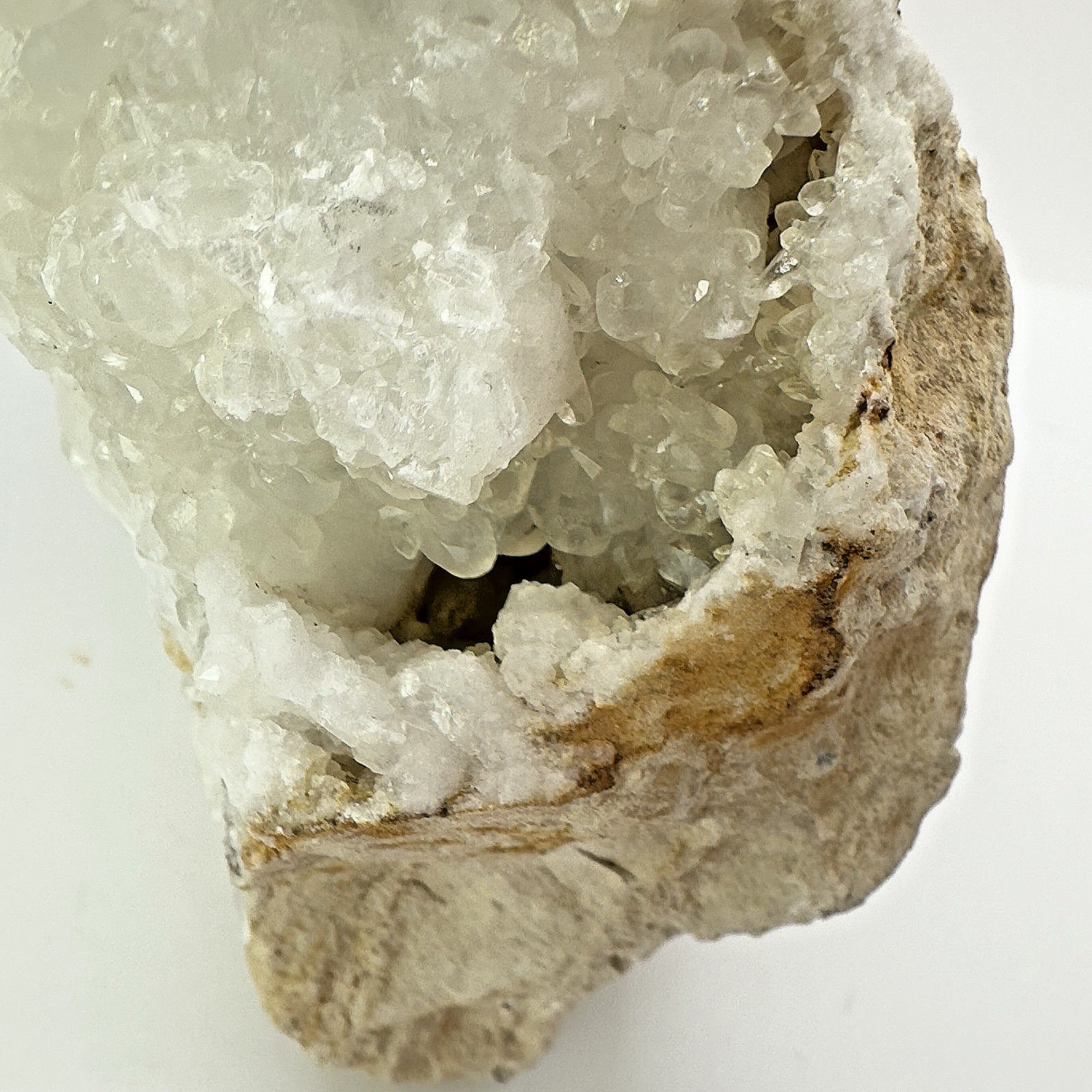 Large 5lb Quartz Geode Cluster Self-Standing Natural Crystal Display Specimen