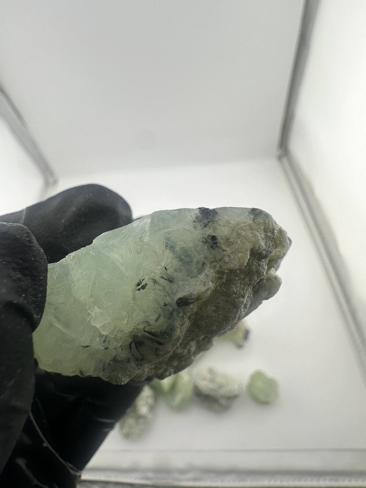 1 8 lb Prehnite with Epidote Inclusions from Mali Jewelry Making Gemstones