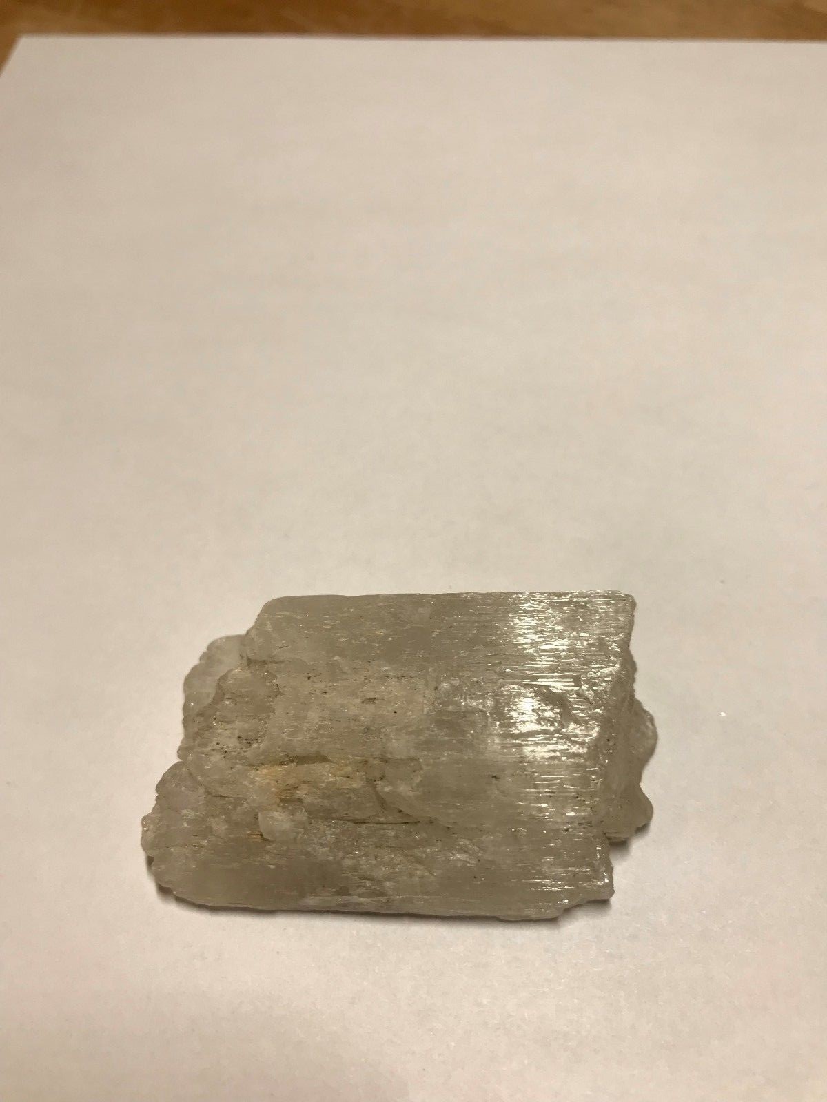 Rare Kunzite Crystal Mineral Gemstone Opaque B Grade Piece Specimen 002